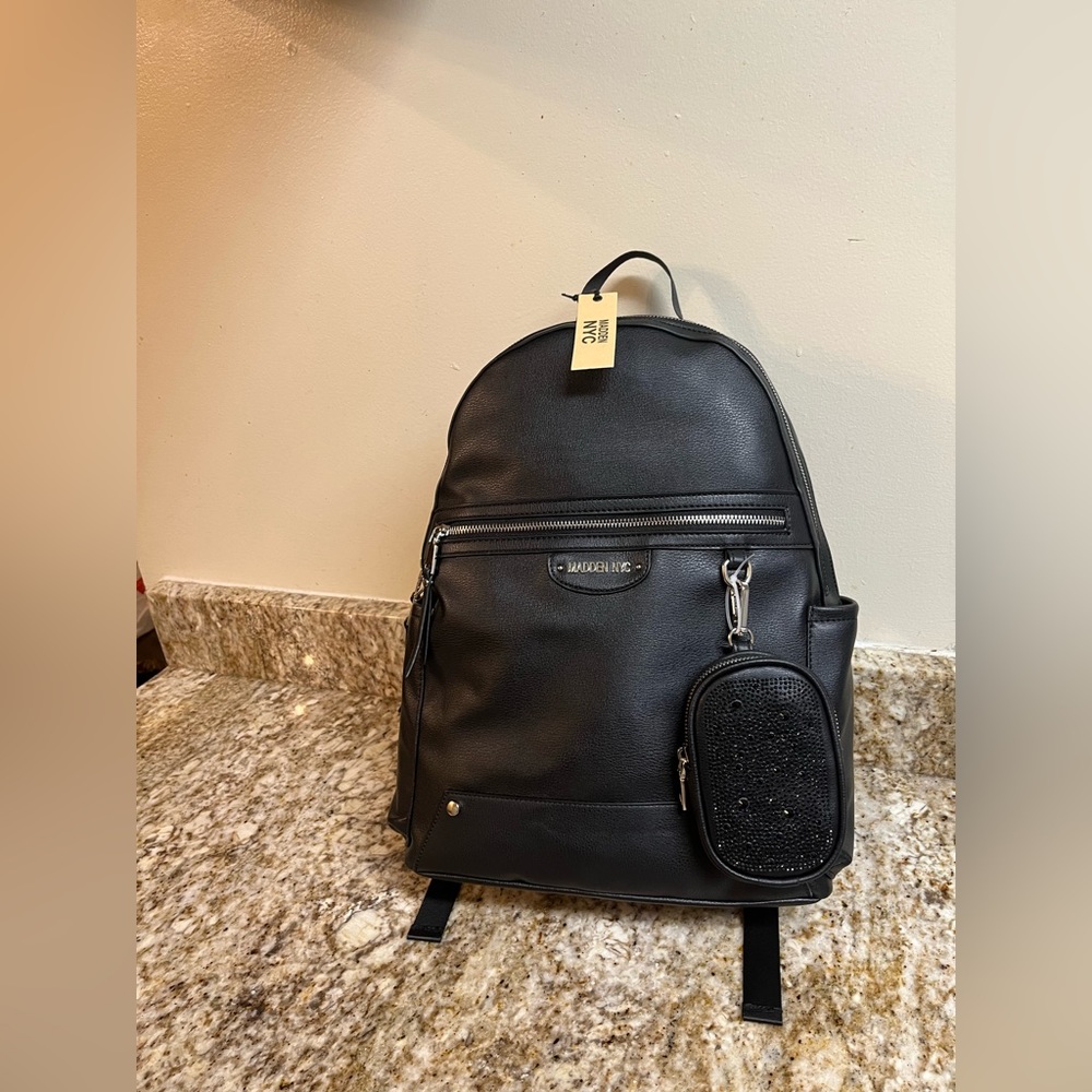 Madden NYC Laptop Backpack with Pouch - Picture 11 of 11